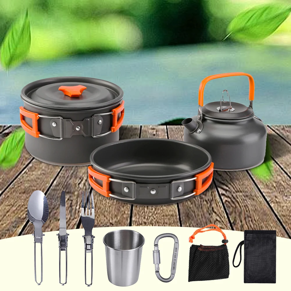 Campingkookgerei Set Ketel Pot - Camping Cooking Pot Stainless Steel recensie en prijs