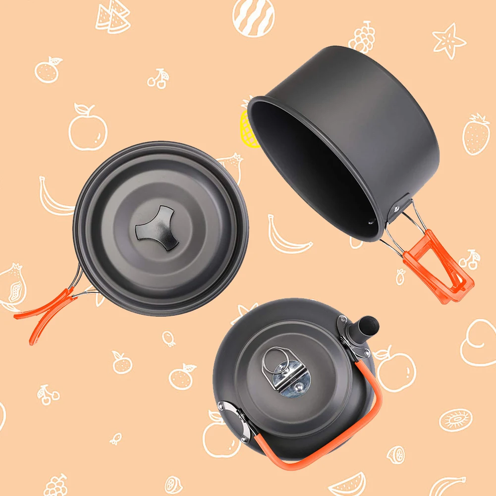 Campingkookgerei Set Ketel Pot - Camping Cooking Pot Stainless Steel recensie en prijs