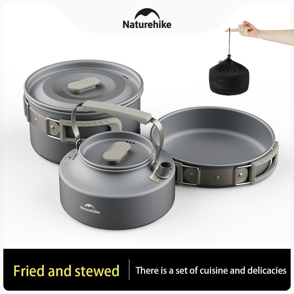 Naturehike Outdoor Pot Set, Ca - Camping Cooking Pot Stainless Steel recensie en prijs