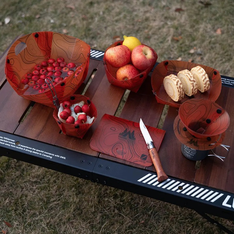 Opvouwbaar campingservies Draa - Camping Cooking Plate recensie en prijs